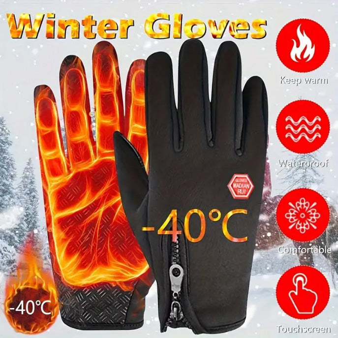 Windproof Winter Gloves Thermal Warm Gloves