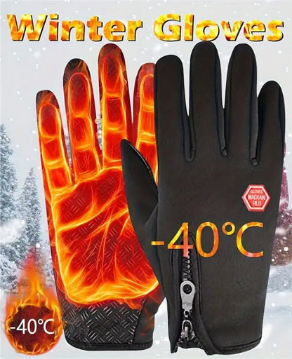 Windproof Winter Gloves Thermal Warm Gloves
