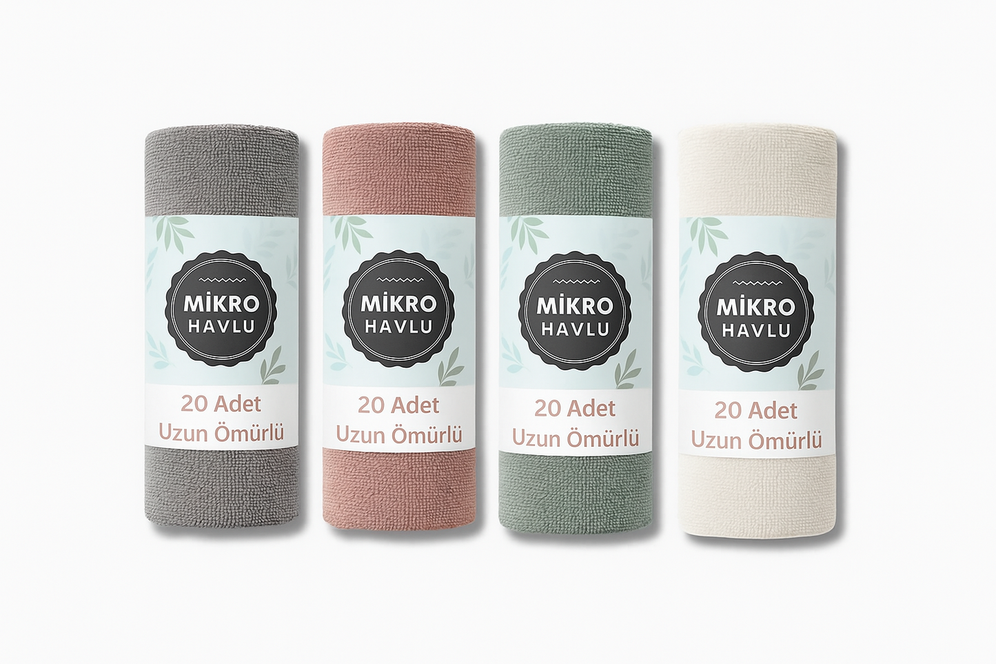 Premium Mikrofiber Rulo Havlu