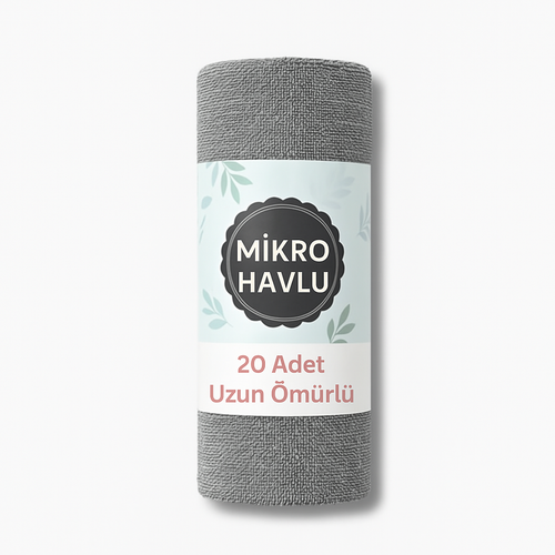 Premium Mikrofiber Rulo Havlu