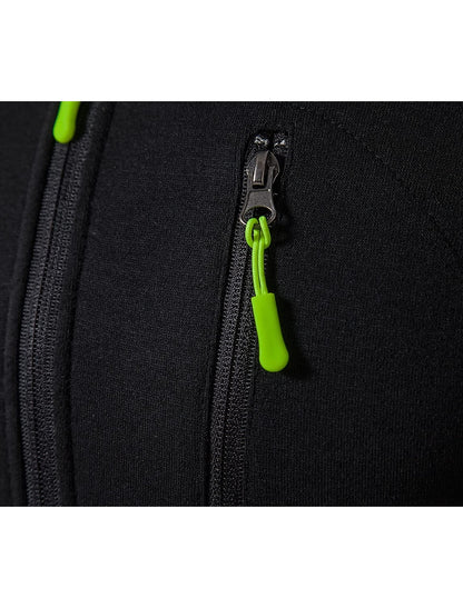 Men's Zipper Pocket Sports Outdoor Daily Casual Hoodies Sweatshirts